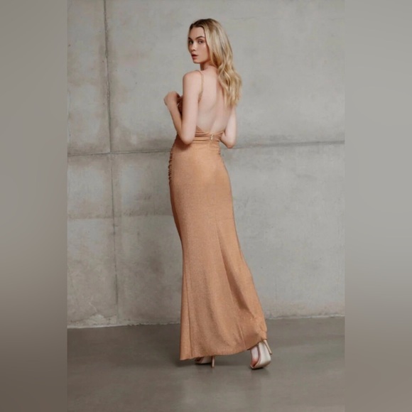 Champagnes Low Back Dress - Picture 4 of 5